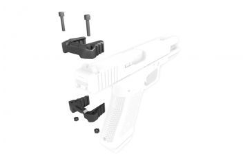 Image of Recover Tactical Glock 43 Charging Handle, Black, GCH43