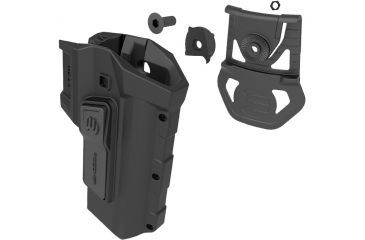 Image of Recover Tactical HC11 Active Holster For The 1911 With CC3H/P, Right Hand, Black, HC11AR-01