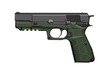 Image of Recover Tactical HPC Grip and Rail System, FN/Browning, Hi Power, OD Green, 140x27.5x185, HPC-03