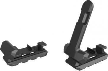 Image of Recover Tactical MC17 Replacement Rails For MC17/MC21, Black, MCRB1