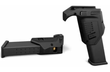 Image of Recover Tactical Mg9L Angled Mag Holder W/2020 Lock For Glock, Black, MG9L-01