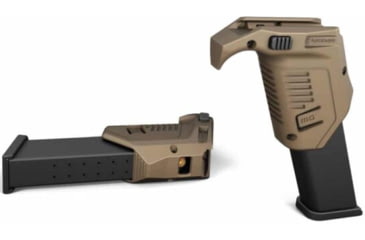 Image of Recover Tactical Mg9L Angled Mag Holder W/2020 Lock For Glock, FDE, MG9L-02