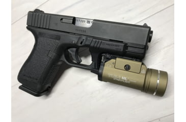 Image of Recover Tactical Recover Tact. Glock 19 Gen 1/2 Picatinny Rail Black, GR19L-01