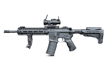Image of Recover Tactical SBX AR Compact Buttstock P-IX &amp; 20/20X Compatible, Black, SBX-01