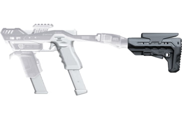 Image of Recover Tactical SBX AR Compact Buttstock P-IX &amp; 20/20X Compatible, Black, SBX-01
