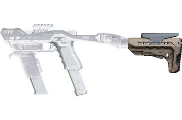 Image of Recover Tactical SBX AR Compact Buttstock P-IX &amp; 20/20X Compatible, FDE, SBX-02