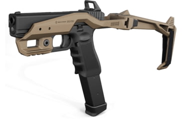 Image of Recover Tactical Stabilizer Kit Base, Brace w/ Strap plus Charging Handle High And Low, FDE, 0, 2020NB-02