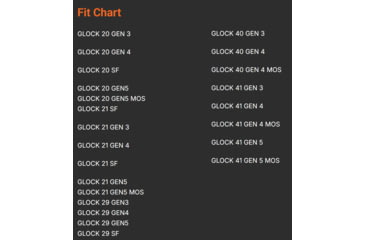 Image of Fit Chart