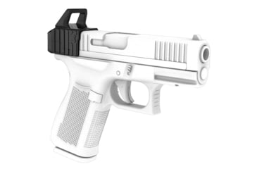 Image of Recover Tactical UCH44 Upper Charging Handle for Glock 44- Lower &amp; Upper Profile Charging Handles Included, Black, UCH44-01