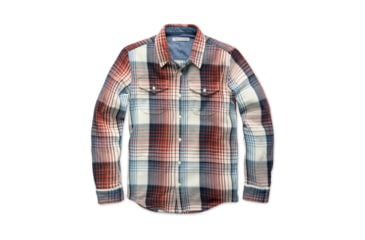 Image of Outerknown Blanket Shirt - Men's, Used, Henna Rogue Plaid, Large, 1310023-HRP-XX-L_used