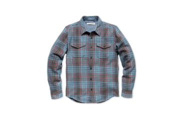 Image of Outerknown Blanket Shirt - Men's, Used, Pacific Old Coast Plaid, Medium, 1310023-POC-XX-M_used