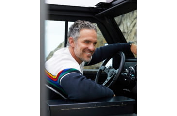 Image of Outerknown Nostalgic Sweater - Men's, Used, Retro Rainbow, Small, 1410039-ORR-XX-S_used