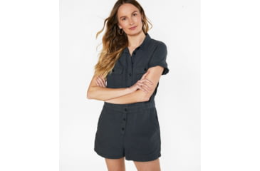 Image of Outerknown SEA Suit Shortall - Women's, Used, Storm, Extra Large, 2130017-STM-XX-XL_used