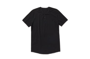 Image of Outerknown Sojourn S/S Henley - Men's, Used, Bright Black, Medium, 1230003-BBK-XX-M_used
