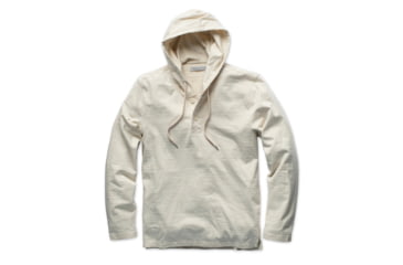 Image of Recurate The New Denim Project Hooded Henley - Outerworn, 1280047-RWH-XX-Lused