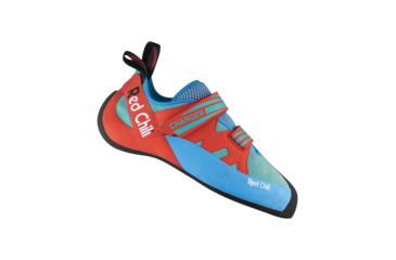 Image of Red Chili Charger Climbing Shoes - Mens, Turquoise/Orange, 6 350610503810