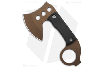 Image of Red Horse Knife Works Karamahawk Mini Tomahawk, Satin, G-10, Black Handle, Black/Silver, 6.00 inch, BHQ-174767