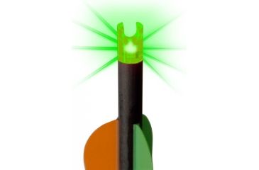 Image of Red Hot Lighted Capture Nocks, Green 3 pk., 38-3369