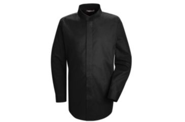 Image of Red Kap Banded Collar Summit Shirt, Male, 1P30BK, RGM 1P30BKRGM