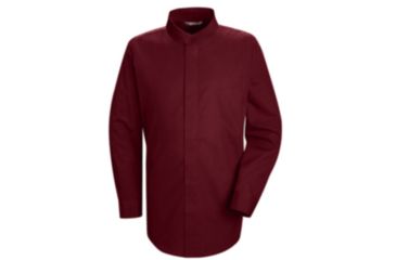 Image of Red Kap Banded Collar Summit Shirt, Male, 1P30BU, RGL 1P30BURGL