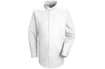 Image of Red Kap Banded Collar Summit Shirt, Male, 1P30WH, RGXS 1P30WHRGXS