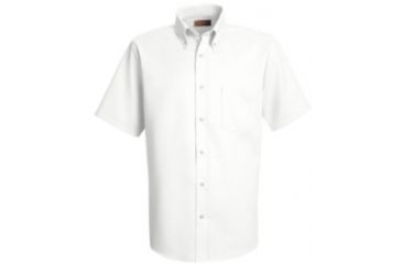Image of Red Kap Easy Care Dress Shirt, White, SSXL SS46WHSSXL