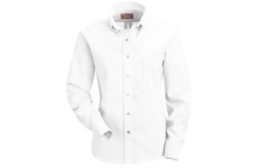 Image of Red Kap Executive Oxford Dress Shirt, White, RG12 SR71WHRG12