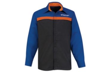 Image of Red Kap Ford Quick Lane Technician Shirt, Men, Charcoal, LNL SP14QLLNL