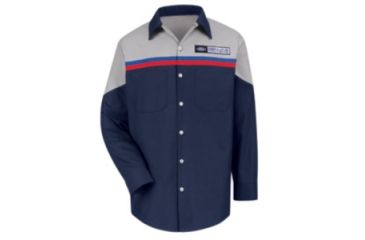 Image of Red Kap Ford Technician Shirt, Men, Ford Quality Care, LNL SP14QCLNL