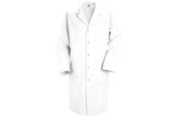 Image of Red Kap Mens Red Kap Lab Coat, Men, KP14WH, RG40 KP14WHRG40