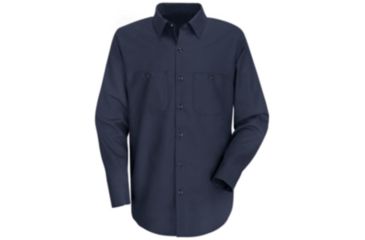 Image of Red Kap Mens Work NMotion Shirt, Men, Navy, RGXL SE14NVRGXL