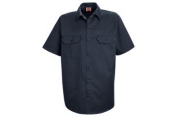Image of Red Kap Utility Uniform Shirt, Navy, SSXL ST62NVSSXL