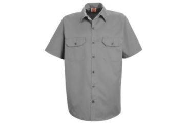 Image of Red Kap Utility Uniform Shirt, Silver, SSL ST62SVSSL