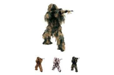 Image of Red Rock Outdoor Gear 5 Piece Ghillie Suit, ACU, Desert, Snow, Woodland