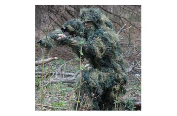 Image of Red Rock Outdoor Gear 5 Piece Ghillie Suit, Woodland, X-Large-2X-Large 70915XL/XXL