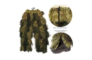 Image of Red Rock Outdoor Gear 5 Piece Ghillie Suit, Woodland, X-Large-2X-Large 70915XL/XXL