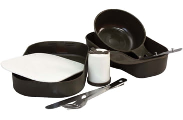 Image of Red Rock Outdoor Gear 8 Piece Mess Kit, Black, 06-013