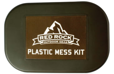 Image of Red Rock Outdoor Gear 8 Piece Mess Kit, Black, 06-013