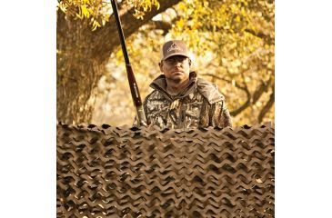 Image of Red Rock Outdoor Gear Big Game Camouflage Netting, Green/Brown, 7'10x19'8in, 03-7119