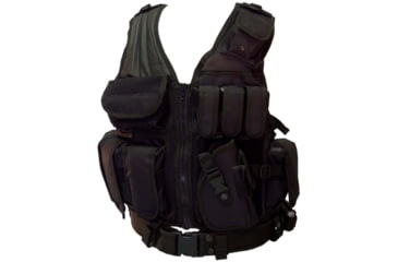 Image of Red Rock Outdoor Gear Cross Draw Vest, Black, 520BLK