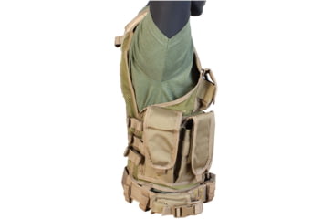 Image of Red Rock Outdoor Gear Cross Draw Vest, Coyote, 520COY
