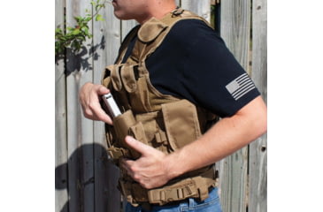 Image of Red Rock Outdoor Gear Cross Draw Vest, Coyote, 520COY