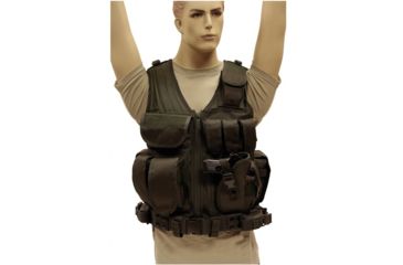 Image of Red Rock Outdoor Gear Cross Draw Vest, Olive Drab, One-Size 520OD
