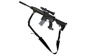 Image of Red Rock Outdoor Gear D1 2-Point Rapid Fit Tactical Sling, Black, 37-003BLK