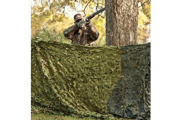 Image of Red Rock Outdoor Gear Hunting Series Camouflage Netting, Woodland, 6'x8', 068G