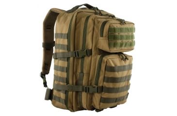 Image of Red Rock Outdoor Gear Large Rebel Assault Pack Coyote w/ Olive Webbing, One-Size 80236CO