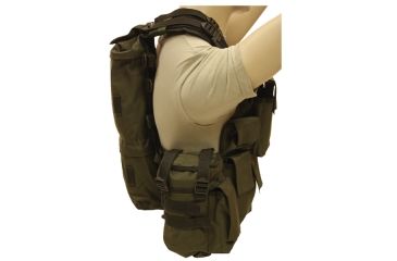 Image of Red Rock Outdoor Gear Load Bearing Vest, Olive Drab, One-Size 510OD