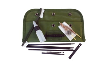 Image of Red Rock Outdoor Gear Rifle Field Cleaning Kit, Olive Drab, 37-46OD