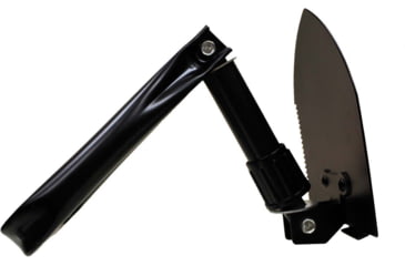 Image of Red Rock Outdoor Gear Small Campers Tri-Fold Shovel, Black, 50-08