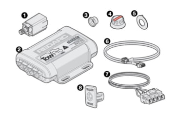 Image of REDARC Elite V3 Electric Brake Controller, Tow-Pro, EBRH-ACCV3-NA